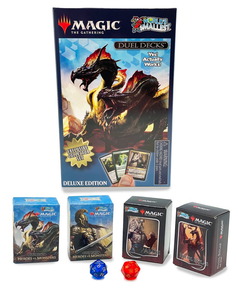 mtg heroes vs monsters World’s Smallest Magic: The Gathering Exclusive Collector Set featur – eChapps