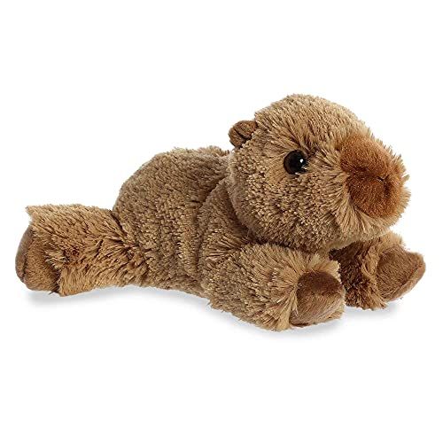 Aurora - Small Brown Mini Flopsie - 8" Charlie Capybara - Adorable Stuffed Animal