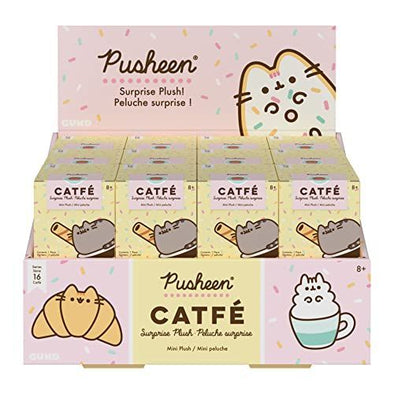 GUND Pusheen Surprise Plush Series #16: CatfÃ© Mystery Box Stuffed Animal, 3.5â€